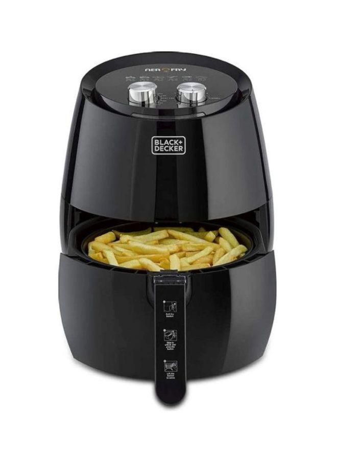 XL Air Fryer with 1.3KG, Anti Stick, with Rapid Air Convection Technology  (Suitable for 3-5 People) 4.5 L 1500 W AF350-B5 Black