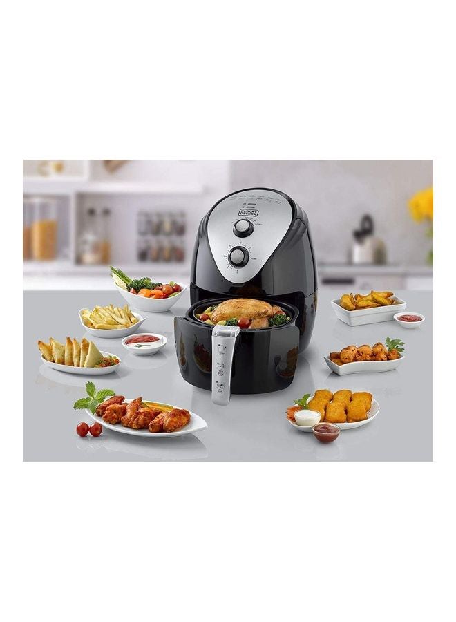 Air Fryer with 1.1KG, Anti Stick, with Rapid Air Convection Technology  (Suitable for 3-5 People) 3.5 L 1500 W AF150-B5 Black/Grey