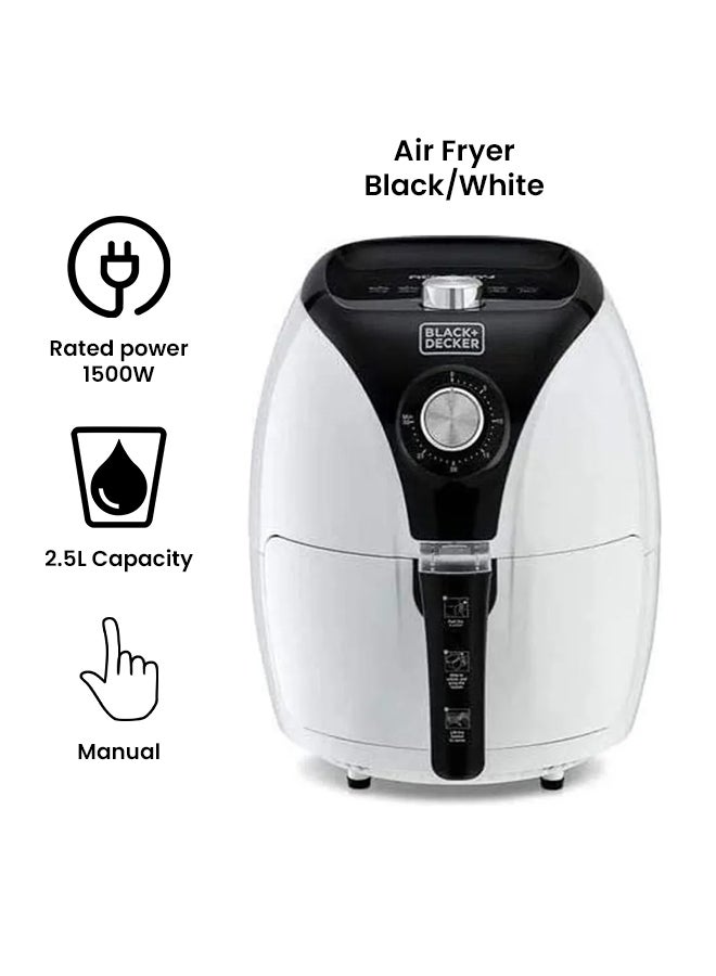 Air Fryer Aerofry With Multifunction Air Convection technology 3.5 L 1500 W AF220-B5-WH Black / White