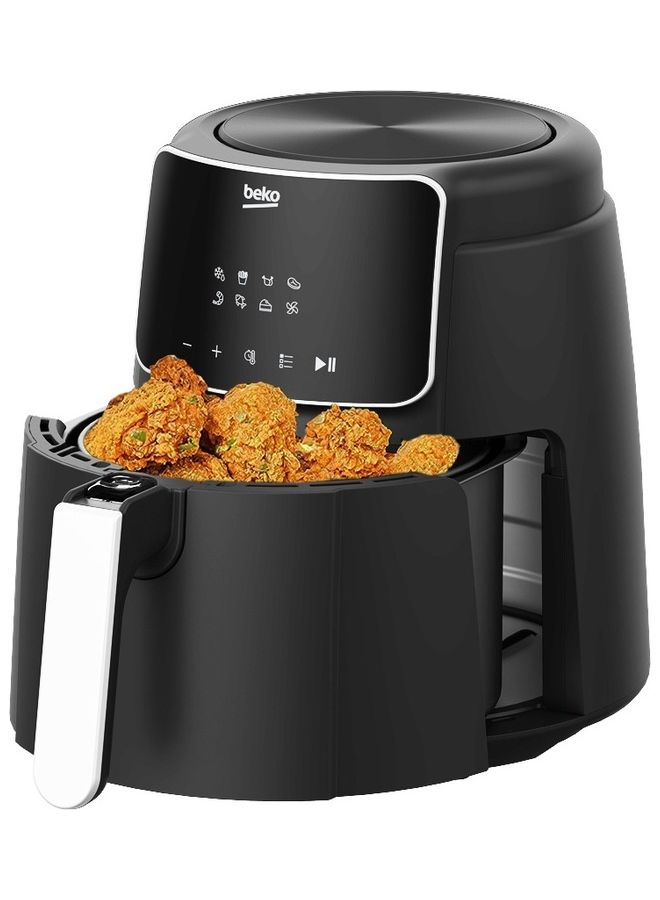 Air Fryer Digital control panel, Present Defrost, French Fries, Chicken Wings, Steak, Shrimp, Fish, Cake, Air Drying Functions 3.9 L 1500 W FRL 2244B Black