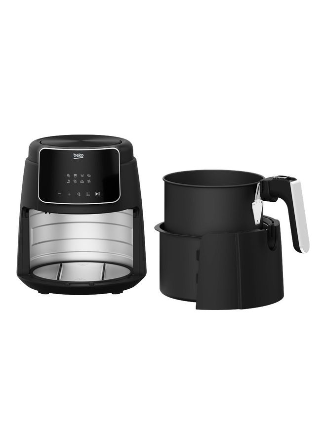 Air Fryer Digital control panel, Present Defrost, French Fries, Chicken Wings, Steak, Shrimp, Fish, Cake, Air Drying Functions 3.9 L 1500 W FRL 2244B Black