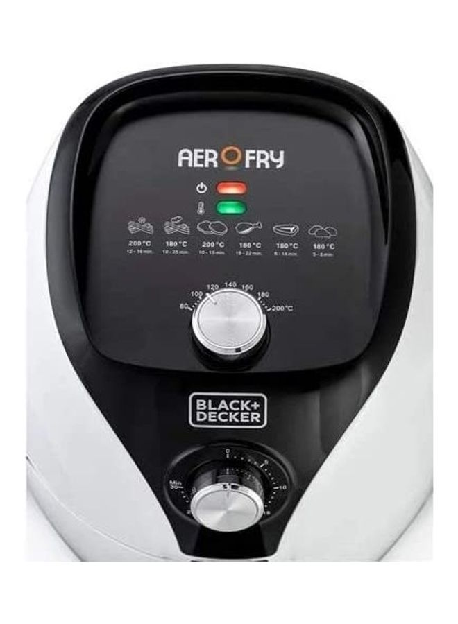 Air Fryer With Rapid Air Convection Technology 3.5 L 1500 W AF220-B5-White Black / White