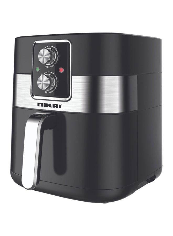 Air Fryer, Stainless Steel Accents, Detachable Basket, Overheat Protection Custom Temp Range, 30-Min, Detachable Frying Basket, Light Indicator, Dishwasher Safe 4 L 1300 W NAF788A / NAF788A2 Black