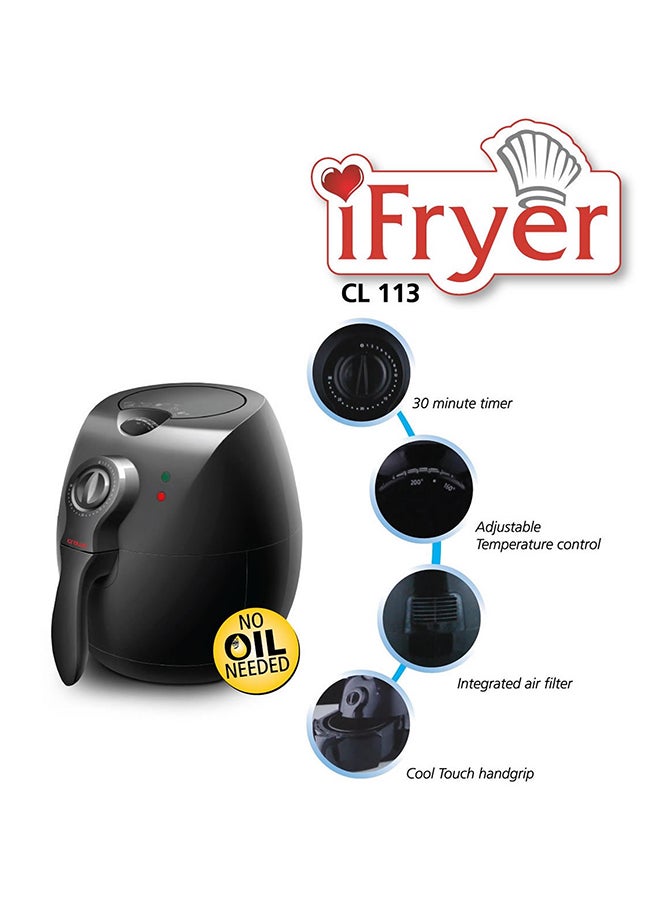 I-Fryer 3.5 L 1500 W CL-113 Black