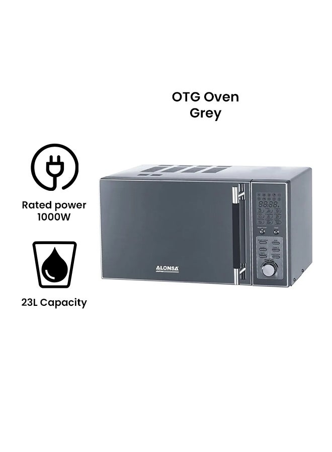 Microwave Oven 23 L 1000 W AL-523 MW Grey