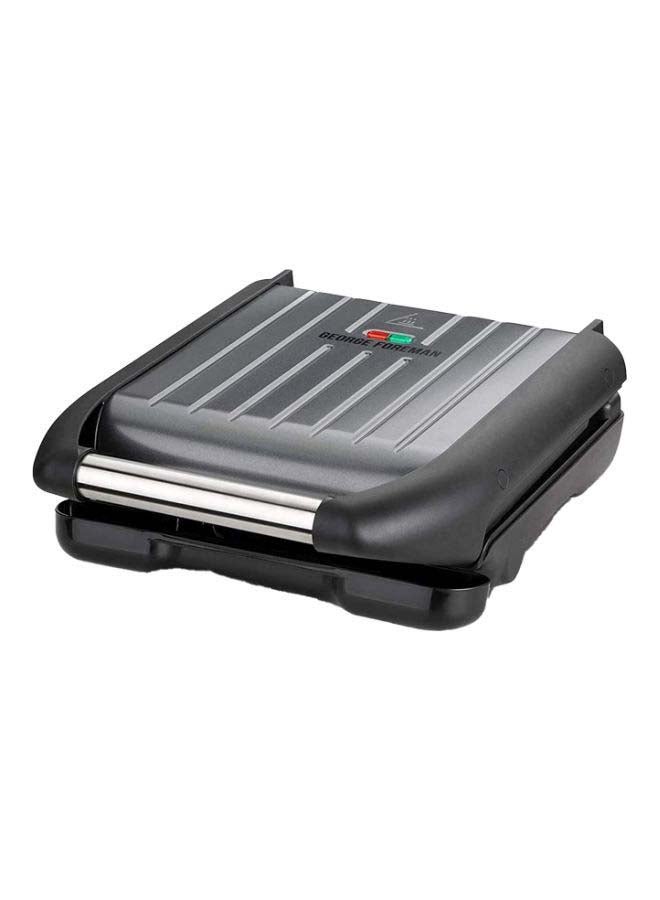 George Foreman Electric Indoor Grill Medium, For Home And Office Use, Stainless Steel Family Grill 1650 W 25041 Grey/Silver