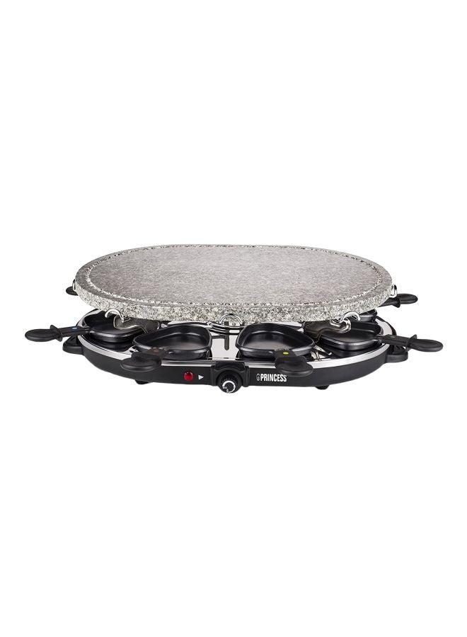 Stone And Raclette Grill Set 1200.0 W PRN.162720 Black