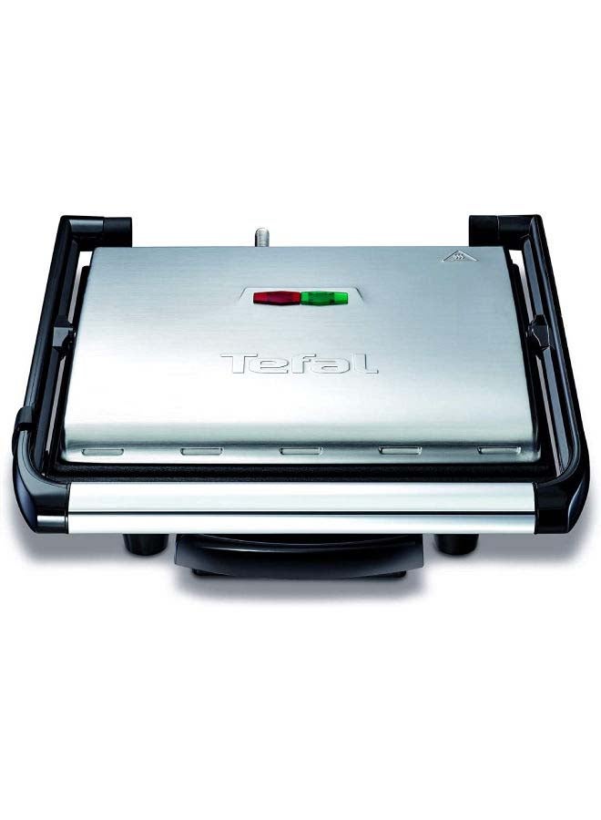 Grill | Panini and Meat Grill | Multifunctional | Non-stick Plates | 200 Watts |2 Years Warranty 2000 W GC241D28 Silver/Black