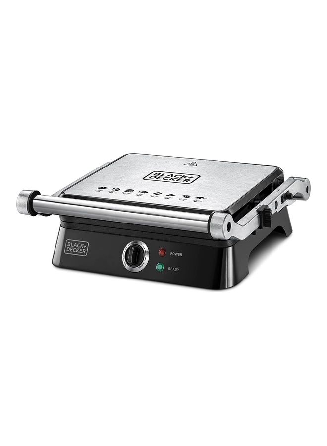 Contact Grill With Full Flat Grill For Barbeque 1400.0 W CG1400-B5 Black
