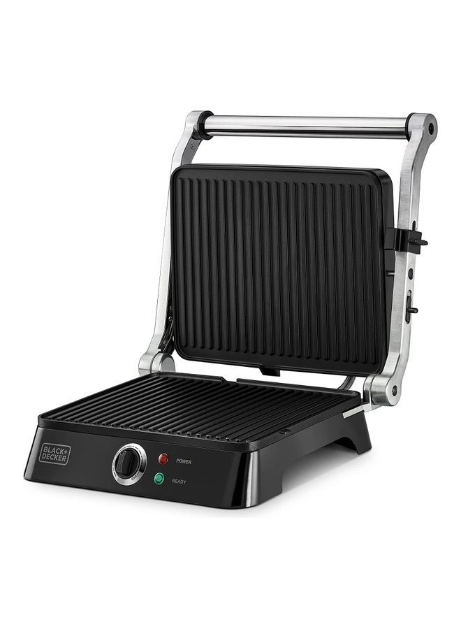 Contact Grill With Full Flat Grill For Barbeque 1400.0 W CG1400-B5 Black