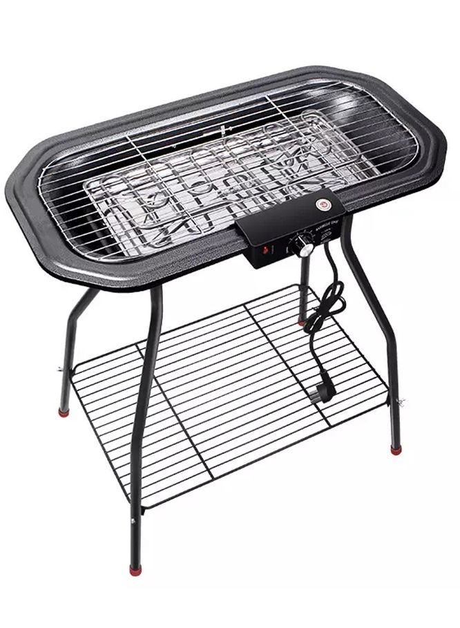 Camping And Home Use Electric BBQ Grill Pan Stand With Legs