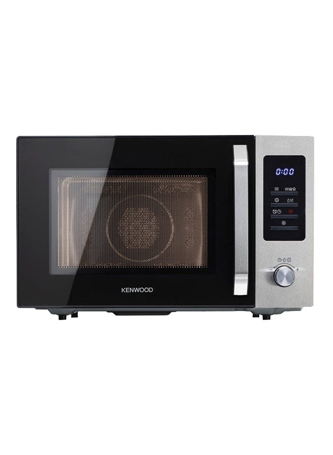 Microwave Oven With Grill, Convection, Digital Display, 5 Power Levels, Defrost Function, Stainless Steel, Auto Menu, 95 Minutes Timer, Clock Function 30 L 900 W MWM31.000BK silver
