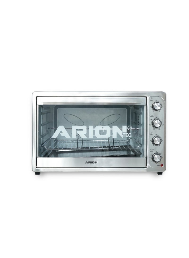 Electric Oven Toaster 125L, 2200W with Timer, Rotisserie Function, Baking tray