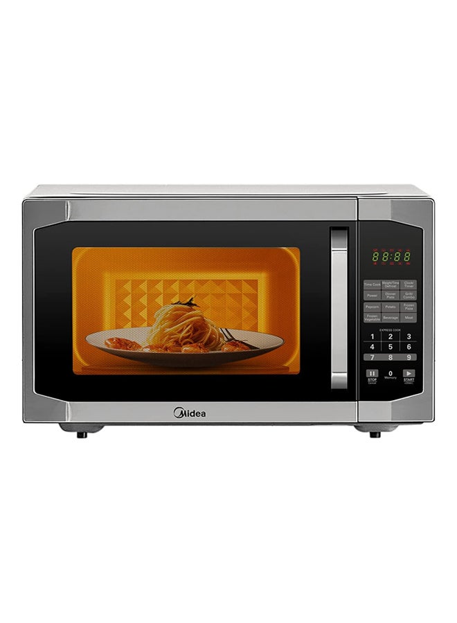 Microwave Oven with Grill, Digital Touch Control,Child-Safety-Lock, 7 Auto Menus, LED Display with Timer, Grilling Roasting & Cooking Functions, Large Capacity 42 L EG142A5L Silver/Black