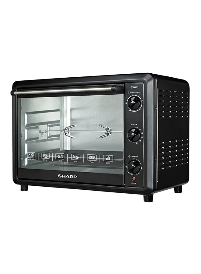 Electric Microwave Oven 60 L 2000 W EO-60K Silver/Black