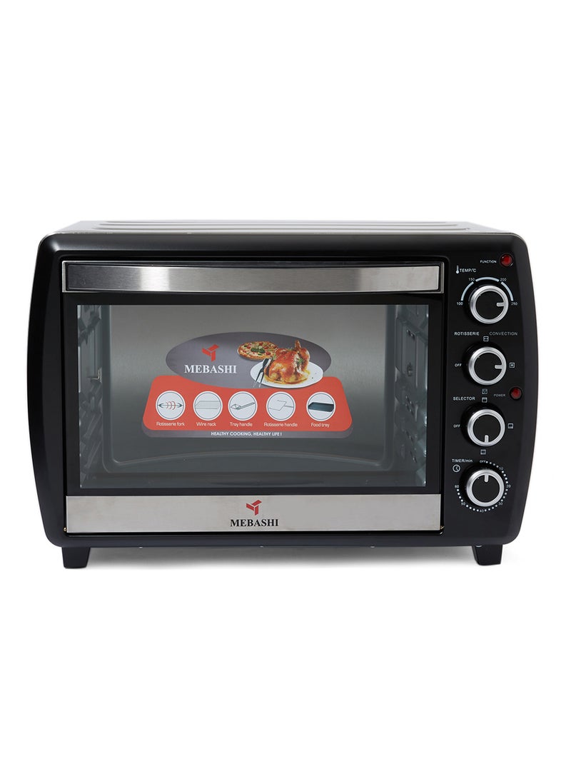 Toaster Oven 45.0 L ME-EOV1901KR Black/Clear