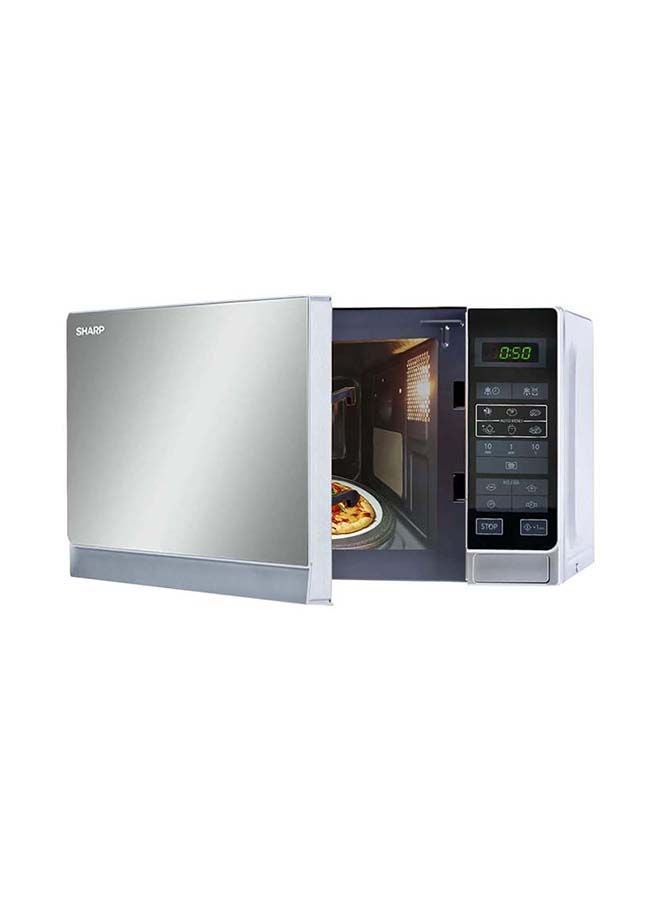 Microwave Oven With 6 Auto Cooking Menu 20 L 800 W R-20MT(S) Silver/Grey