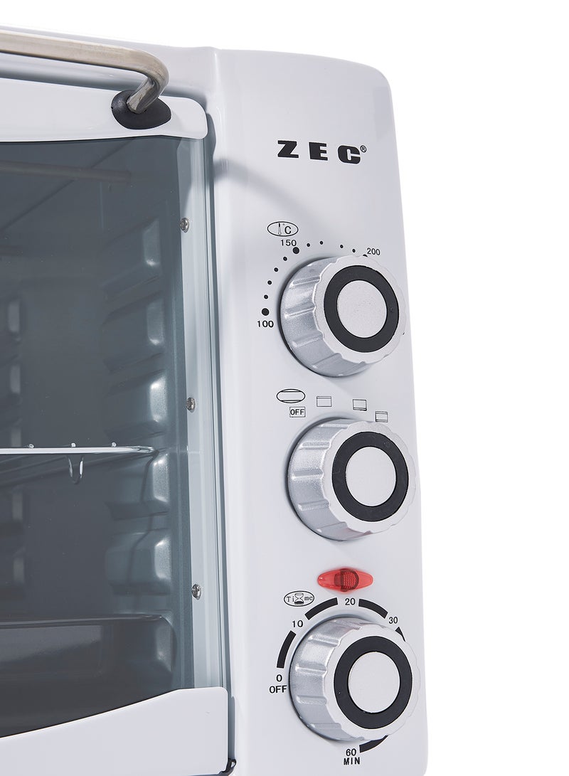 Countertop Electric Oven 1600W 20 L 1600 W ZEC-CKFH36C White/Grey/Black