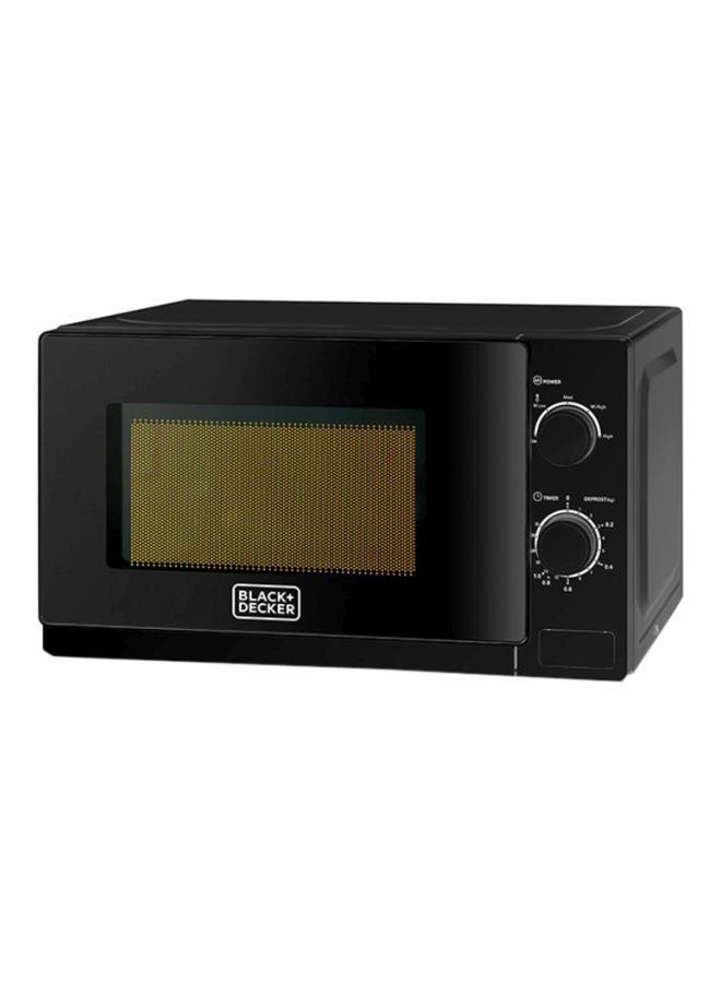 Microwave Oven With Defrost Function 20 L 700 W MZ2020P-B5 Black/Silver