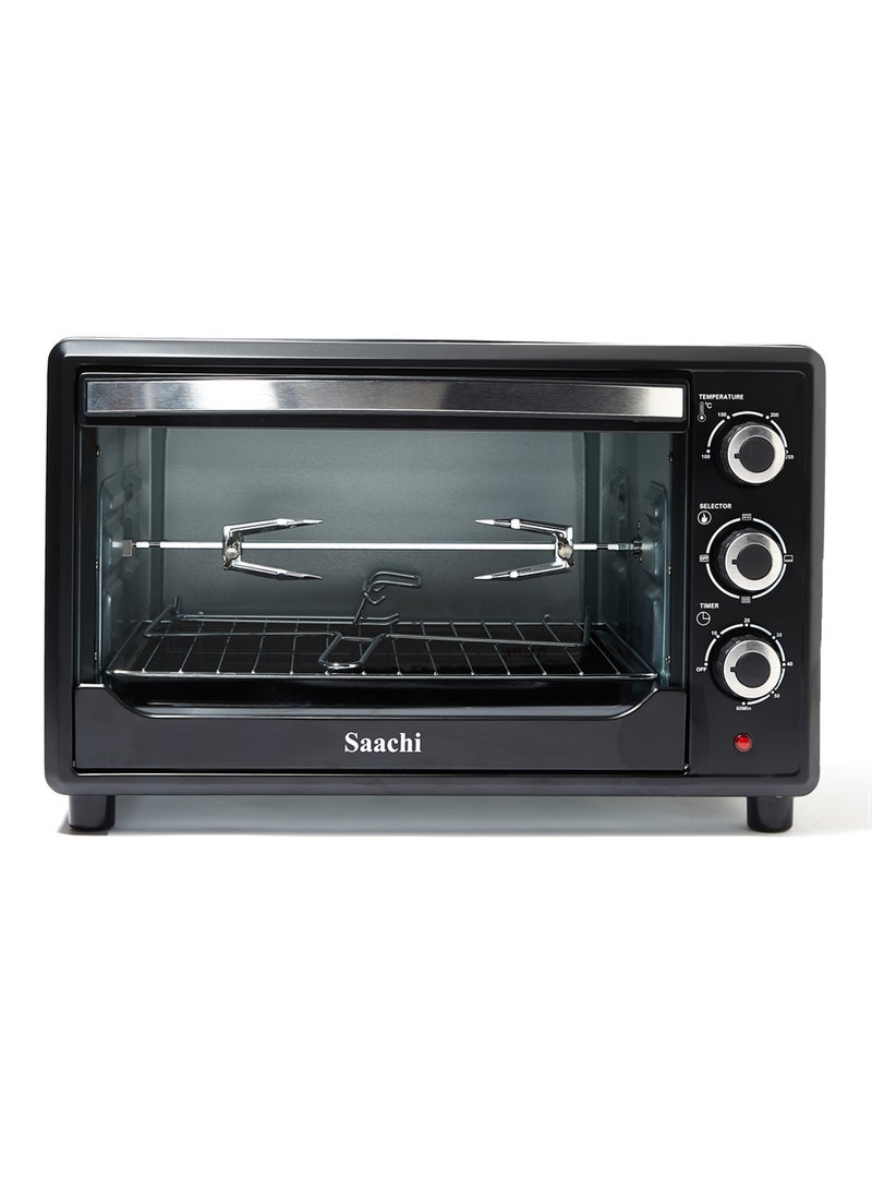 Electric Oven With Rotisserie Function 25 L 1500 W NL-OH-1931G-BK Black