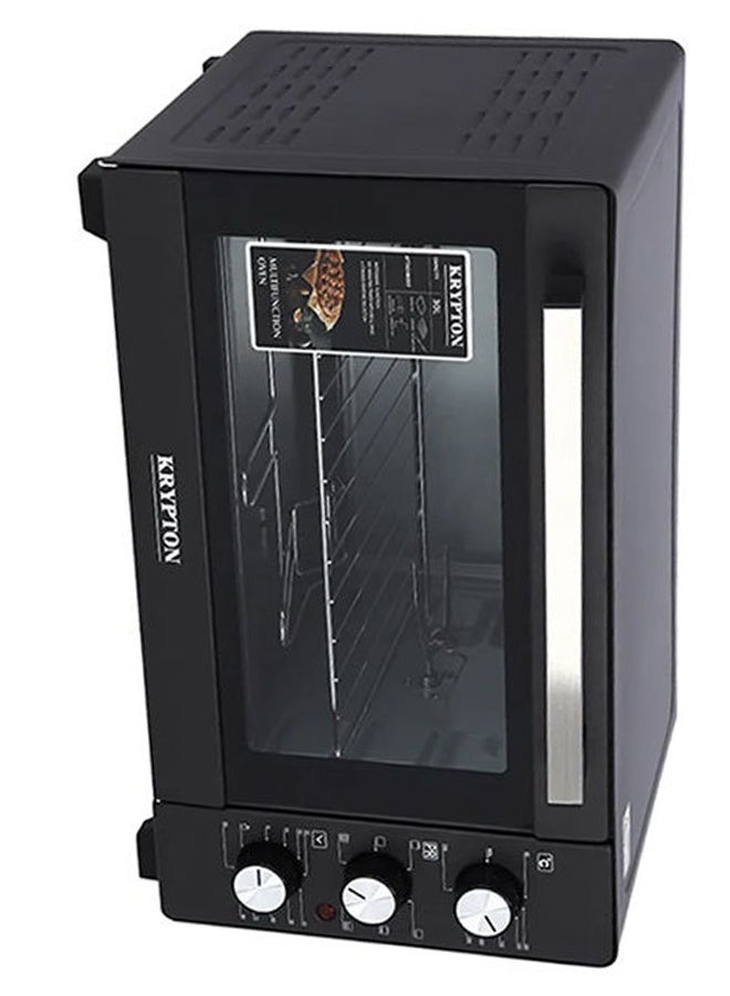 Electric  Oven With Rotisserie , Grill Function And Power Indicator Light , 90 Mins Timer & Shut Off Bell 30 L 1600 W KNO5324 Black