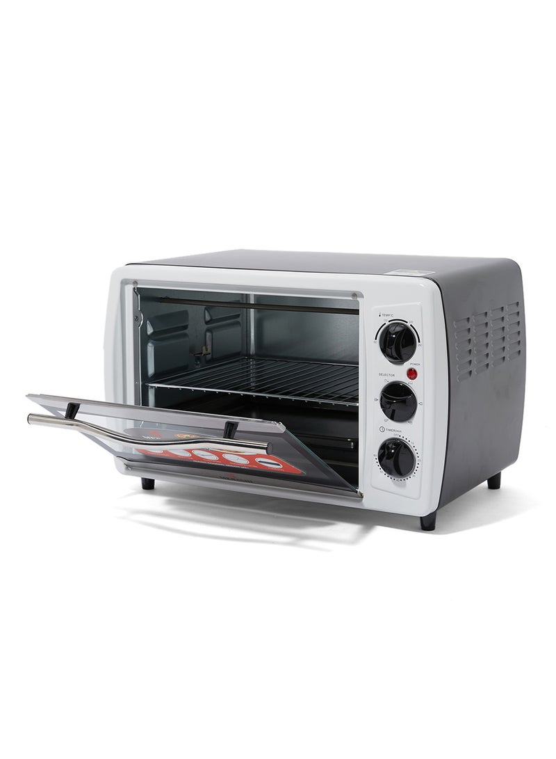 Toaster Oven 19 L 1380 W ME-EOV1901KR White/Black/Clear