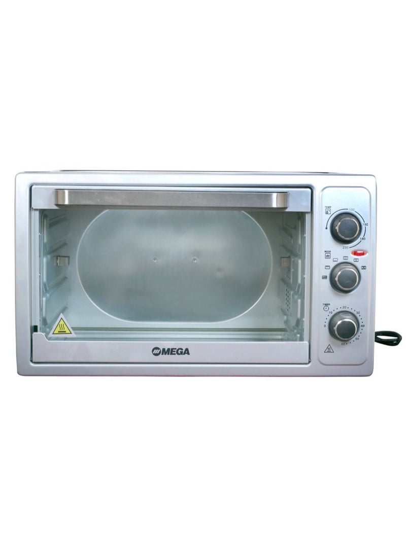 Electric Oven MEO-58 56 L 2000 W Silver
