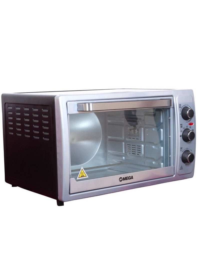 Electric Oven MEO-58 56 L 2000 W Silver