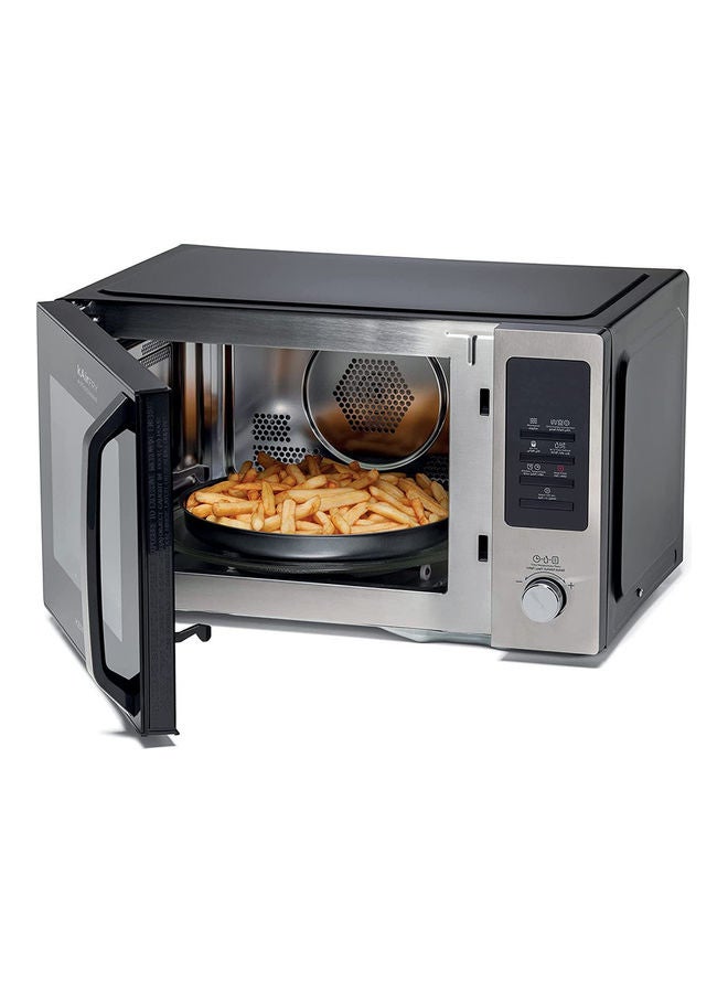 4 In 1 Microwave Oven Air Fryer Grill Convection With 19 Preset Programs Digital Display 5 Power Levels Defrost Function 95 Minutes Timer Clock Function 30 L 1000 W MWA30.000BK Black