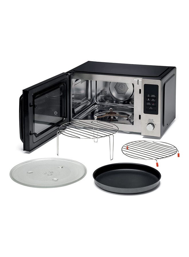 4 In 1 Microwave Oven Air Fryer Grill Convection With 19 Preset Programs Digital Display 5 Power Levels Defrost Function 95 Minutes Timer Clock Function 30 L 1000 W MWA30.000BK Black