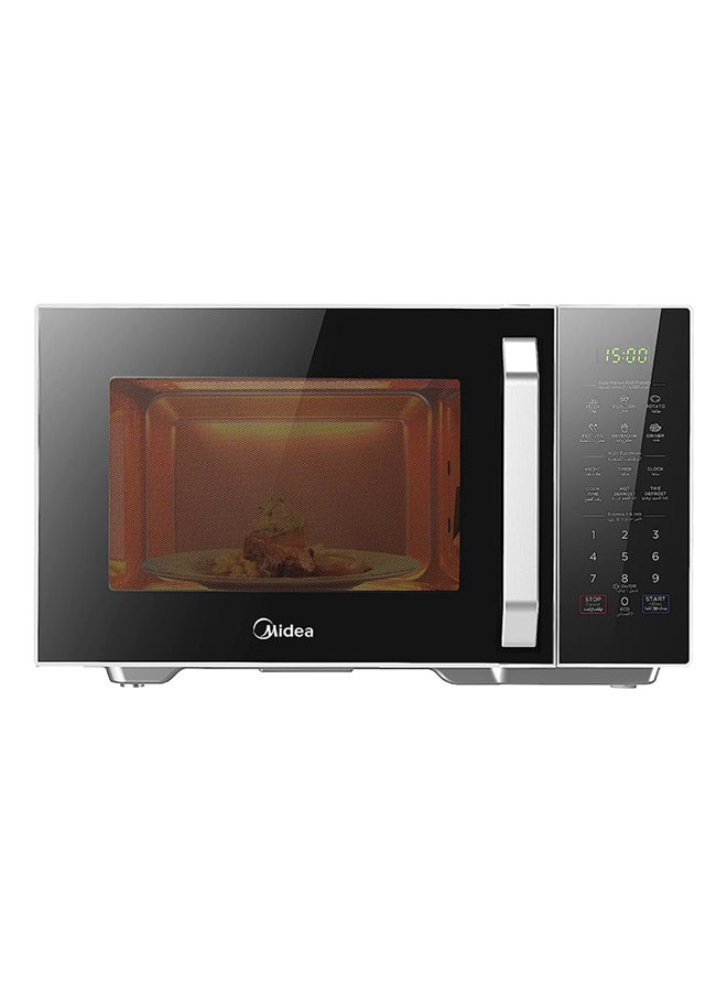 Solo Digital Microwave Oven with 5 Power Levels & 6 Auto menus, Child-Safety-Lock, Fast Reheat, Pull Open Door Handle, Cooking End Signal, Good for Home & Office, EM9P032MX 29 L 900 W EM9P032MX Silver