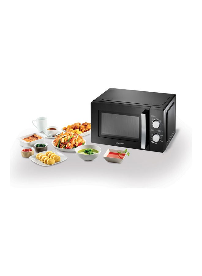 Microwave Oven With 5 Power Levels Defrost Function 35 Minutes Timer 700W 20 L MWM20.000BK Black