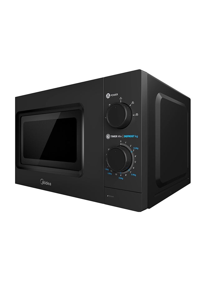 Solo Microwave Oven with 5 Power Levels,Child-Safety-Lock, Defrost Function, 35 Minutes Timer, Fast Reheat, Push Button Door Opening, Good for Home & Office 20 L 700 W MMC21BK Black
