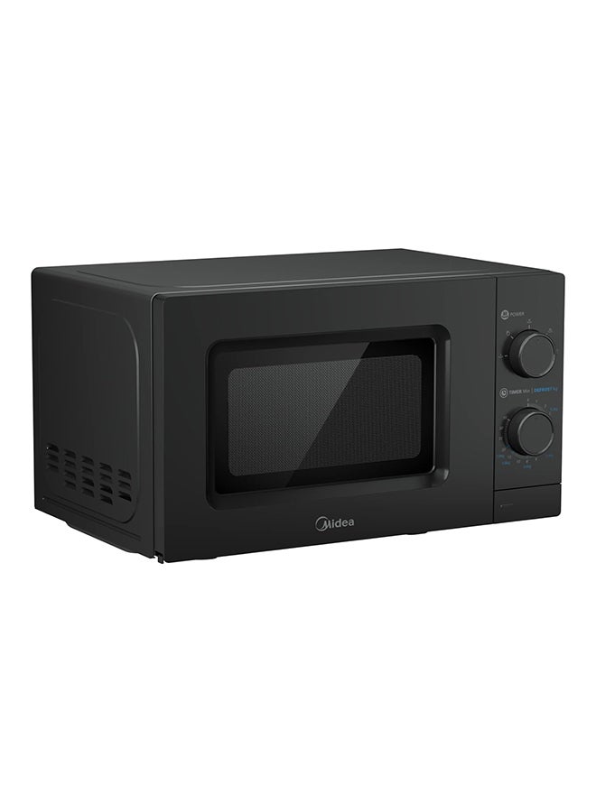 Solo Microwave Oven with 5 Power Levels,Child-Safety-Lock, Defrost Function, 35 Minutes Timer, Fast Reheat, Push Button Door Opening, Good for Home & Office 20 L 700 W MMC21BK Black
