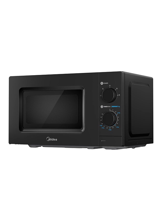 Solo Microwave Oven with 5 Power Levels,Child-Safety-Lock, Defrost Function, 35 Minutes Timer, Fast Reheat, Push Button Door Opening, Good for Home & Office 20 L 700 W MMC21BK Black