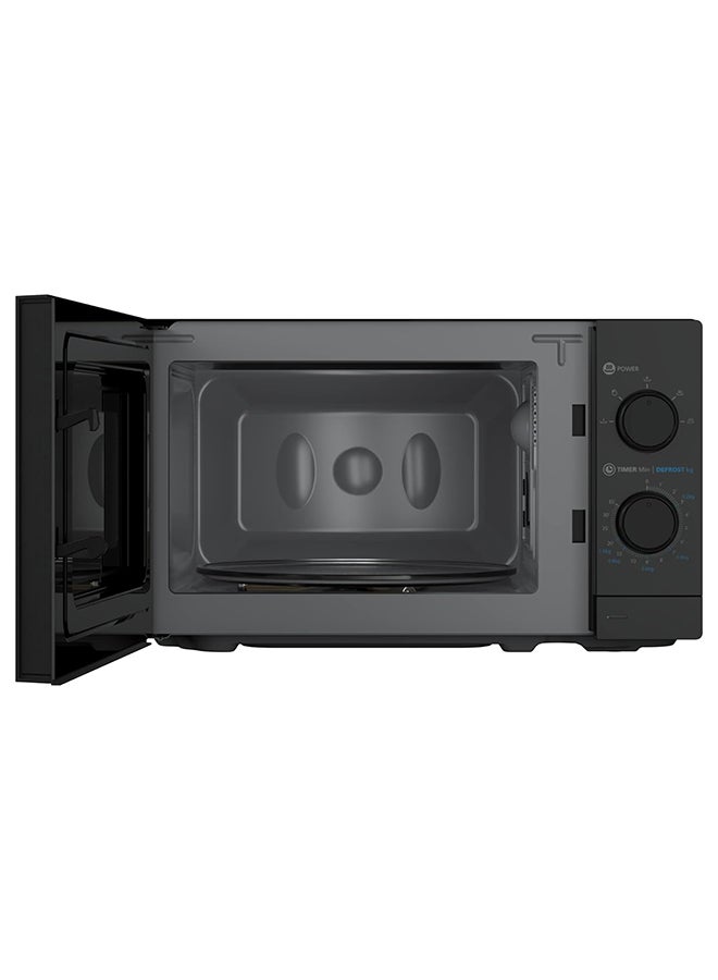 Solo Microwave Oven with 5 Power Levels,Child-Safety-Lock, Defrost Function, 35 Minutes Timer, Fast Reheat, Push Button Door Opening, Good for Home & Office 20 L 700 W MMC21BK Black