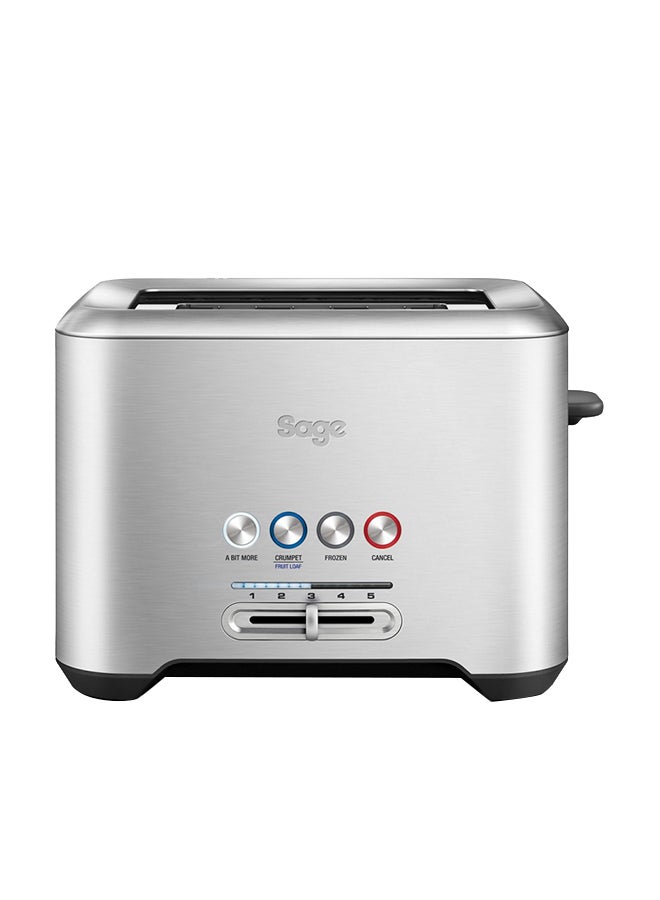 A Bit More 2-Slice Toaster 1000.0 W BTA720UK Brushed Stainless Steel