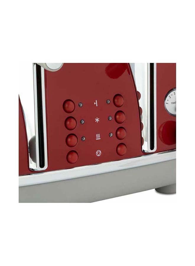 Icona Capitals 4-Slice Toaster 1800 W CTOC4003.R Red