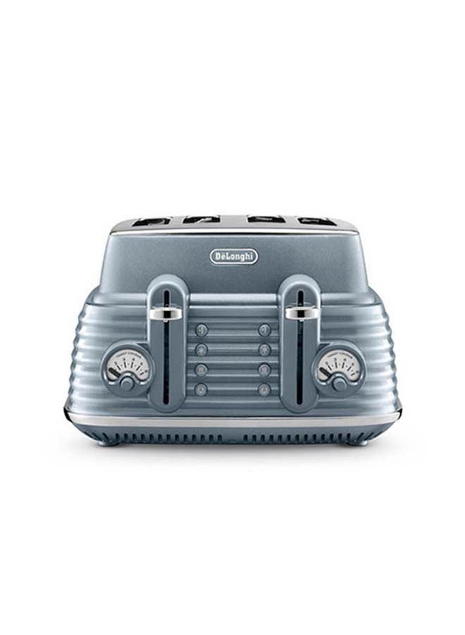 Scolpito 4-Slice Toaster 1800 W CTZS4003.AZ Azure