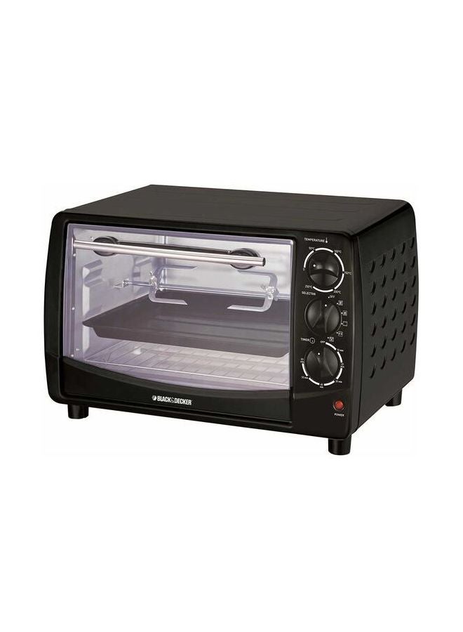 Toaster Oven With Rotisserie 19L 1380.0 W TRO2000R-B5 Black