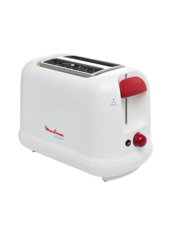 Toaster | Principio | 2 Slots | 850 W | 7 Levels of Toasting | Defrost Function |    2 Years Warranty 850 W LT160127 Red/White