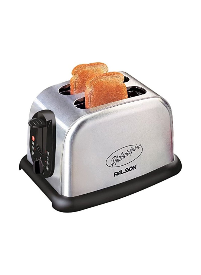 Philadelphia 2-Slice Stainless Steel Toaster