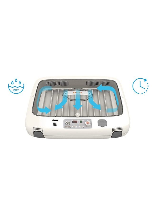 Full Automatic 48 Eggs Incubator Poultry Hatcher 120.0 W MX-50 White