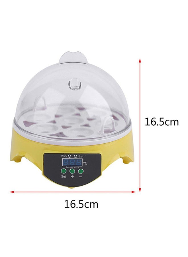 7 Eggs Digital Incubator ZM300700 Yellow