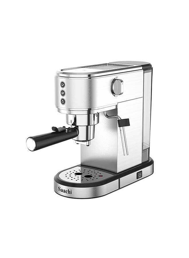 3 In 1 Coffee Make With 20 Bar Italian ULKA Pump 1.0 L 1350.0 W NL-COF-7064-ST Grey