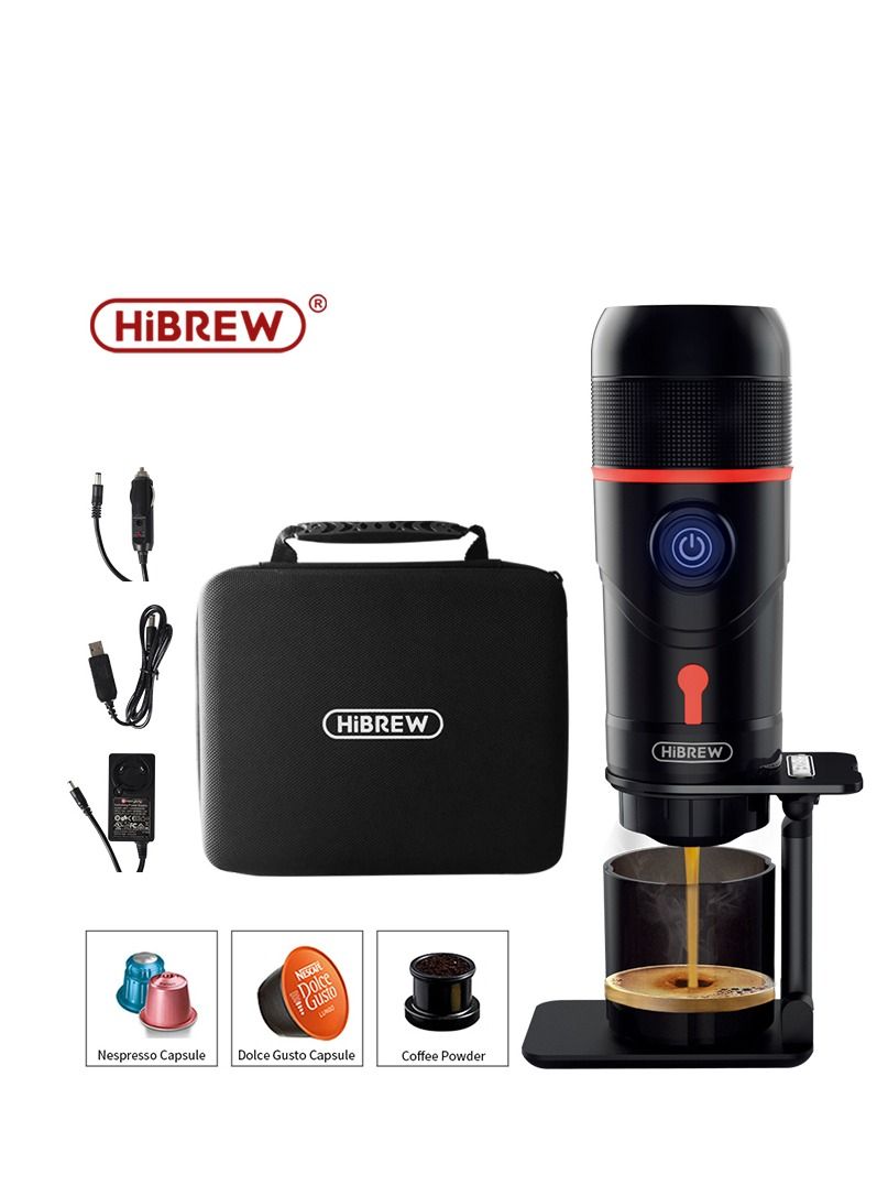 HiBREW Handheld Portable Travel Car Low Power Coffee Maker Usb Cafetera Portatil Portable Coffee Maker 80W  H4-UK-BAG-HOLDER