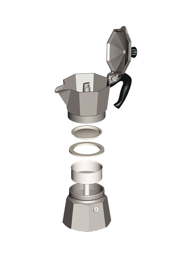 Moka Espresso Maker 6 Cups BE-1163 Silver