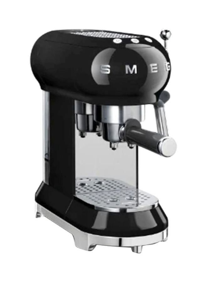 50's Retro Style Aesthetic Espresso Coffee Machine 1L 1350W 1 L 1350 W ECF01BLUK/AU Black