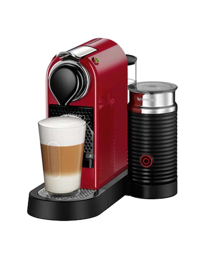 Espresso Coffee Machine With Capsules 1.0 L 1710.0 W C123CR Citiz & milk Cherry red