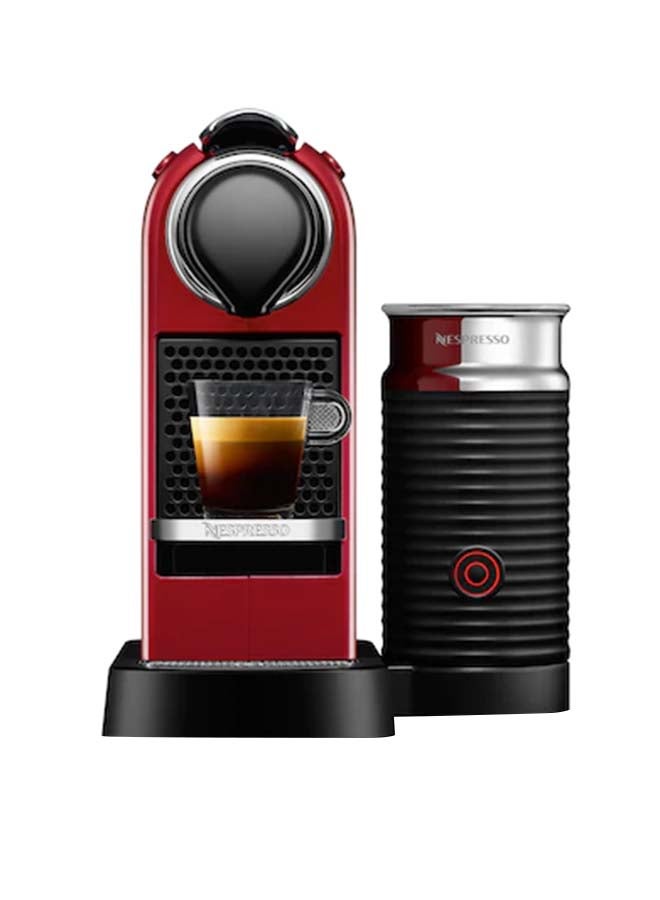 Espresso Coffee Machine With Capsules 1.0 L 1710.0 W C123CR Citiz & milk Cherry red